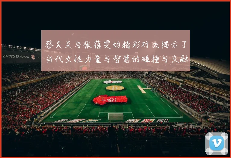 蔡炎炎与张蓓雯的精彩对决揭示了当代女性力量与智慧的碰撞与交融
